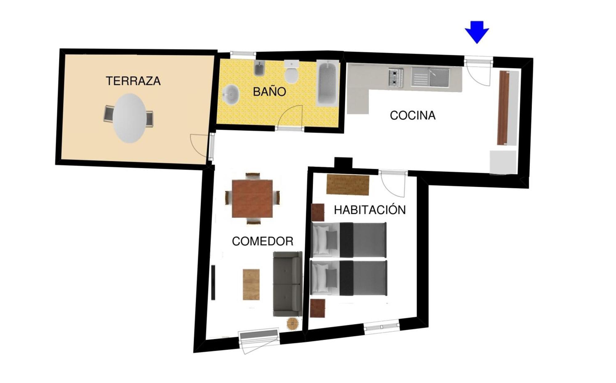 La Muntanya - Apartamentos Rural Guadalest Бенимантей Стая снимка